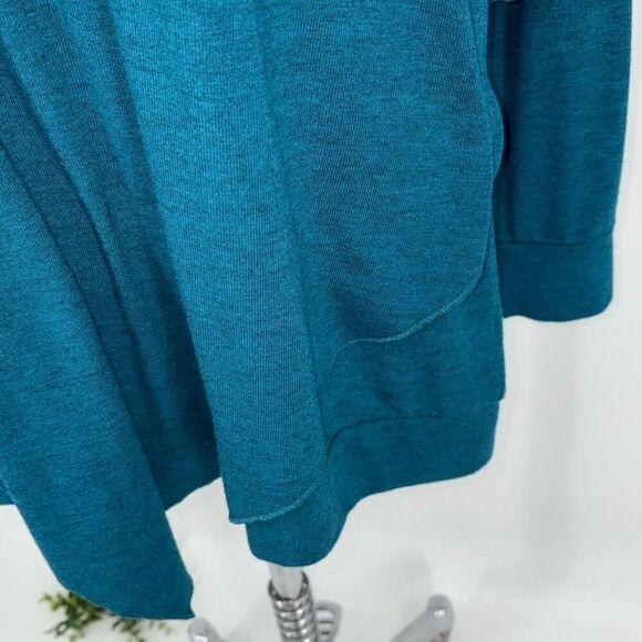 Soft Surroundings Medeline Hanker chief Tunic Layered Pullover Top Legion Blue M - Picture 8 of 13